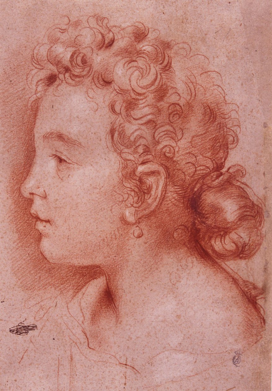 Faustina Maratti portréja alkotó: Carlo Maratta