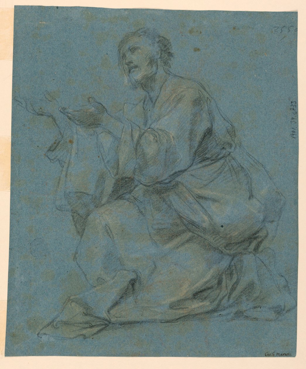 Rajz, tanulmányok: 1650-1675 alkotó: Carlo Maratti
