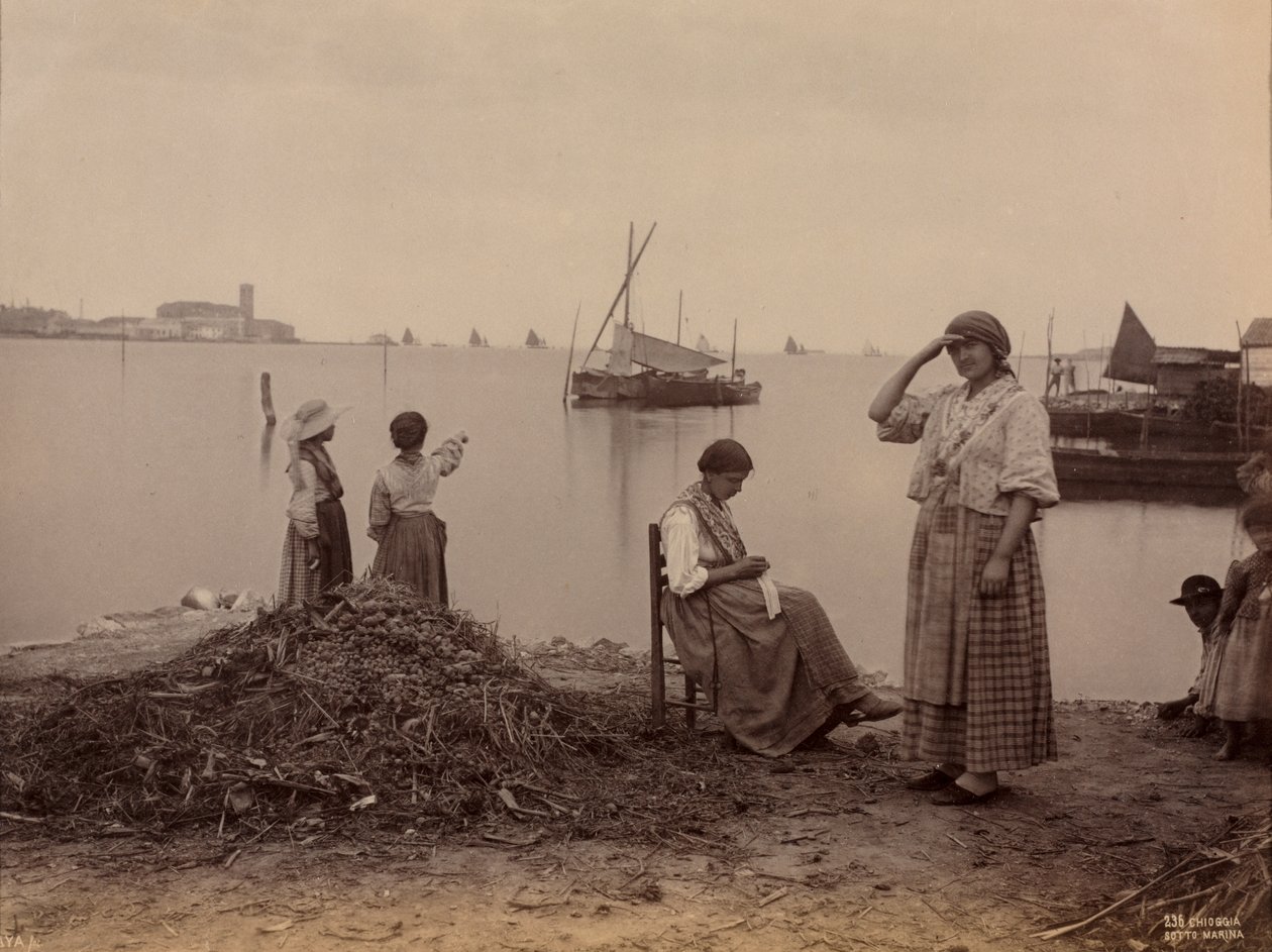 Chioggia, a Marina alatt alkotó: Carlo Naya
