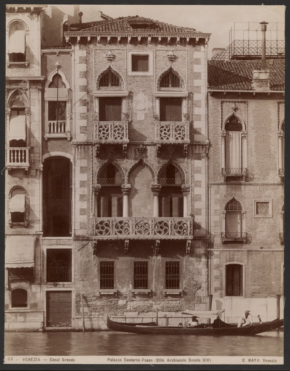 Palazzo Contarini-Fasan, Velence alkotó: Carlo Naya