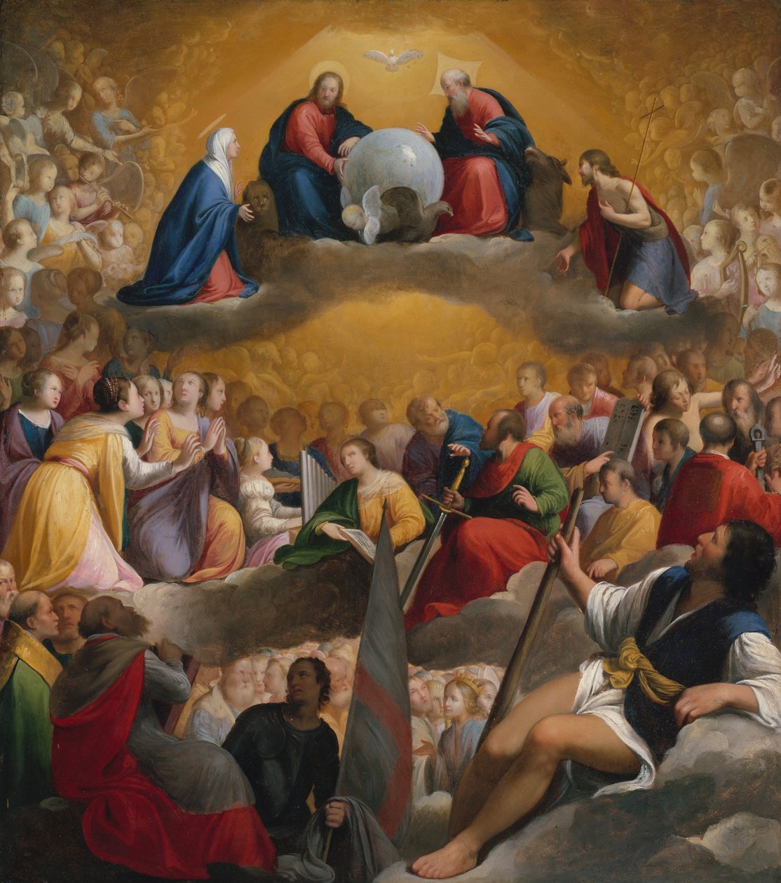 Paradicsom, 1598 körül (olaj, réz) alkotó: Carlo Saraceni