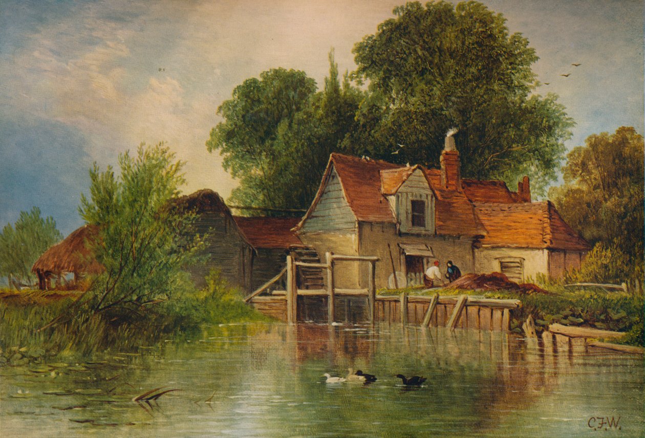 „Mapledurham”, 1863, 1938 alkotó: Caroline Fanny Williams