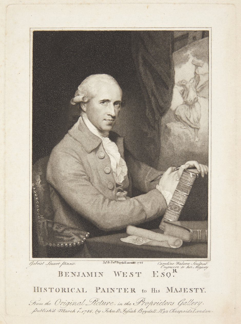 Benjamin West alkotó: Caroline Watson