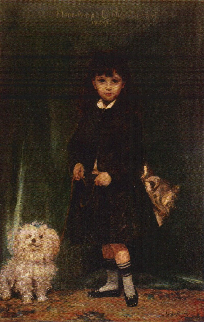 A művészek lánya, Marie-Anne alkotó: Carolus Duran