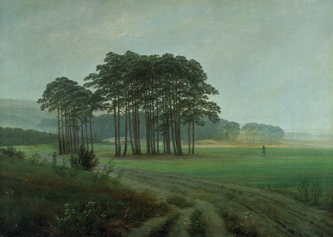 Délután, 1820-25 alkotó: Caspar David Friedrich