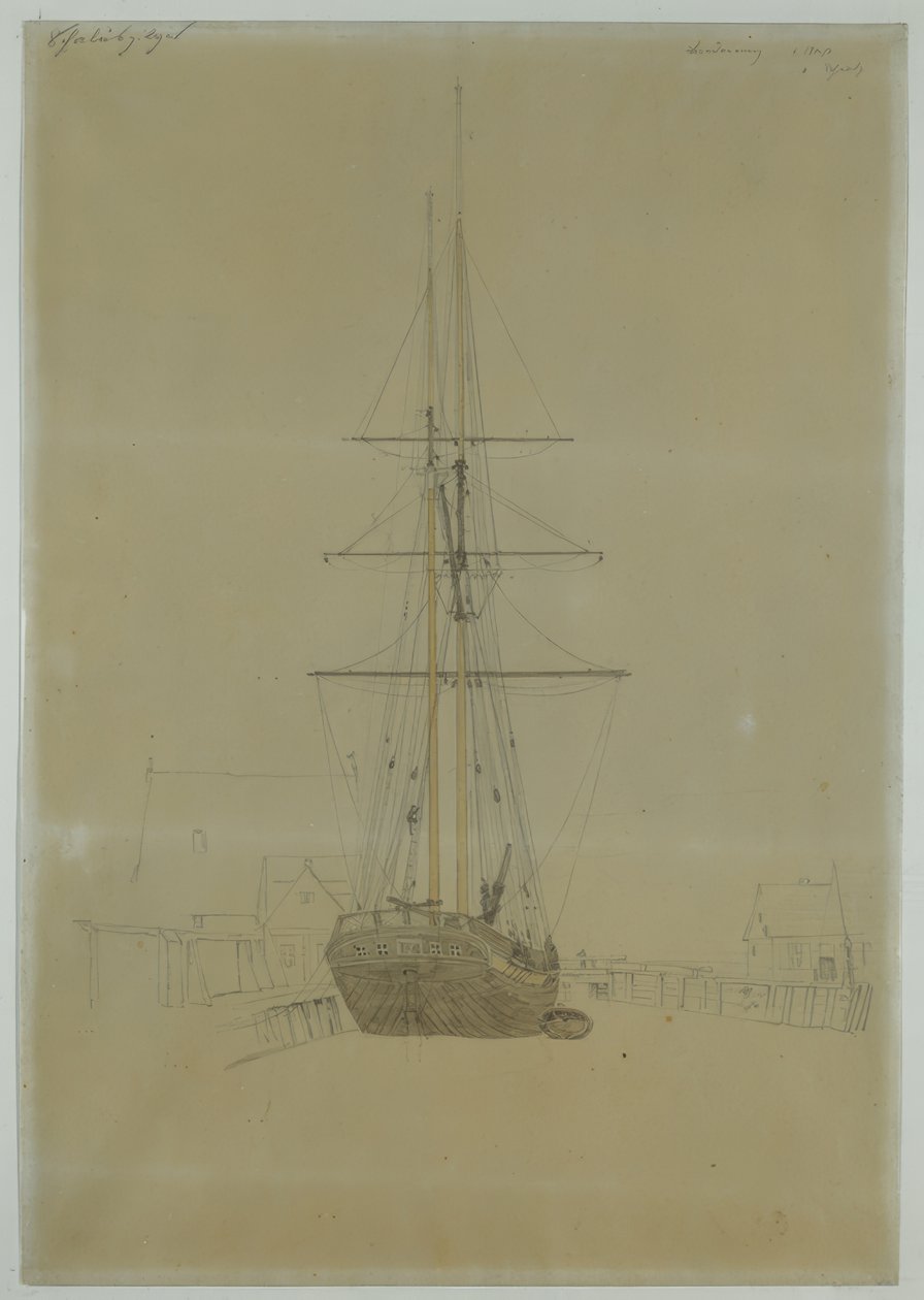 Egy kétmester tanulmányozása alkotó: Caspar David Friedrich