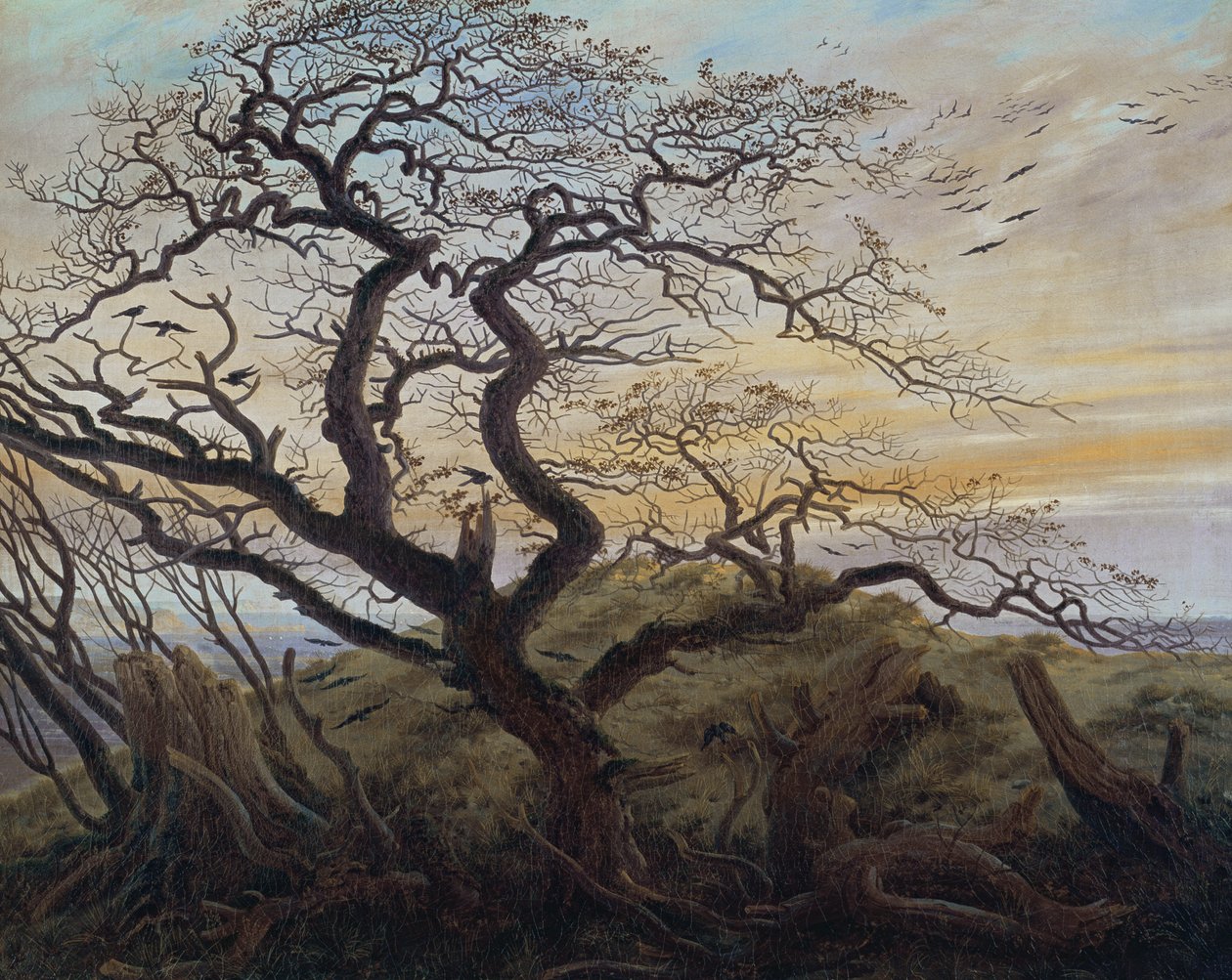 A varjak fája alkotó: Caspar David Friedrich