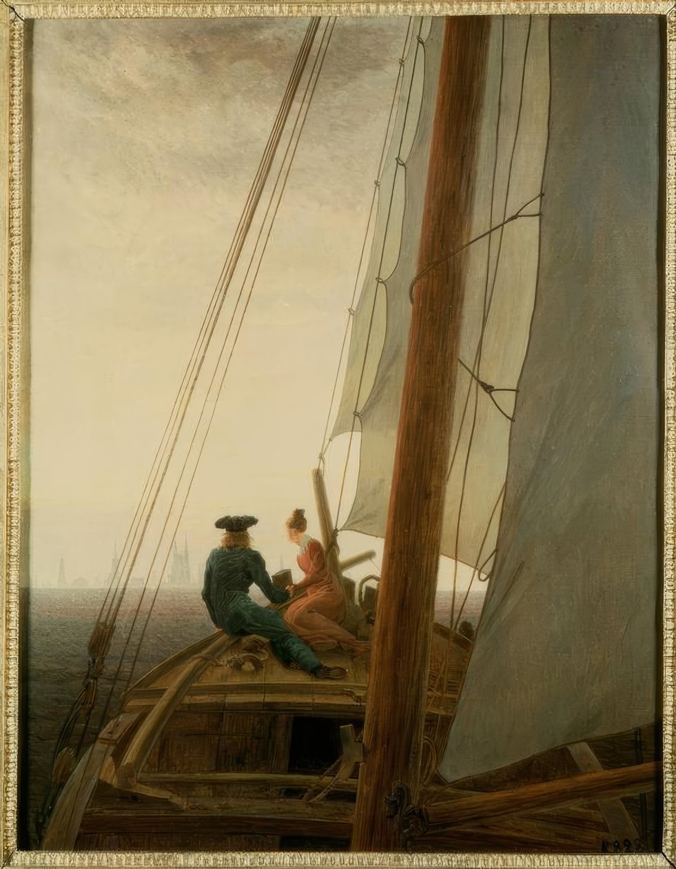 A tengerészen alkotó: Caspar David Friedrich