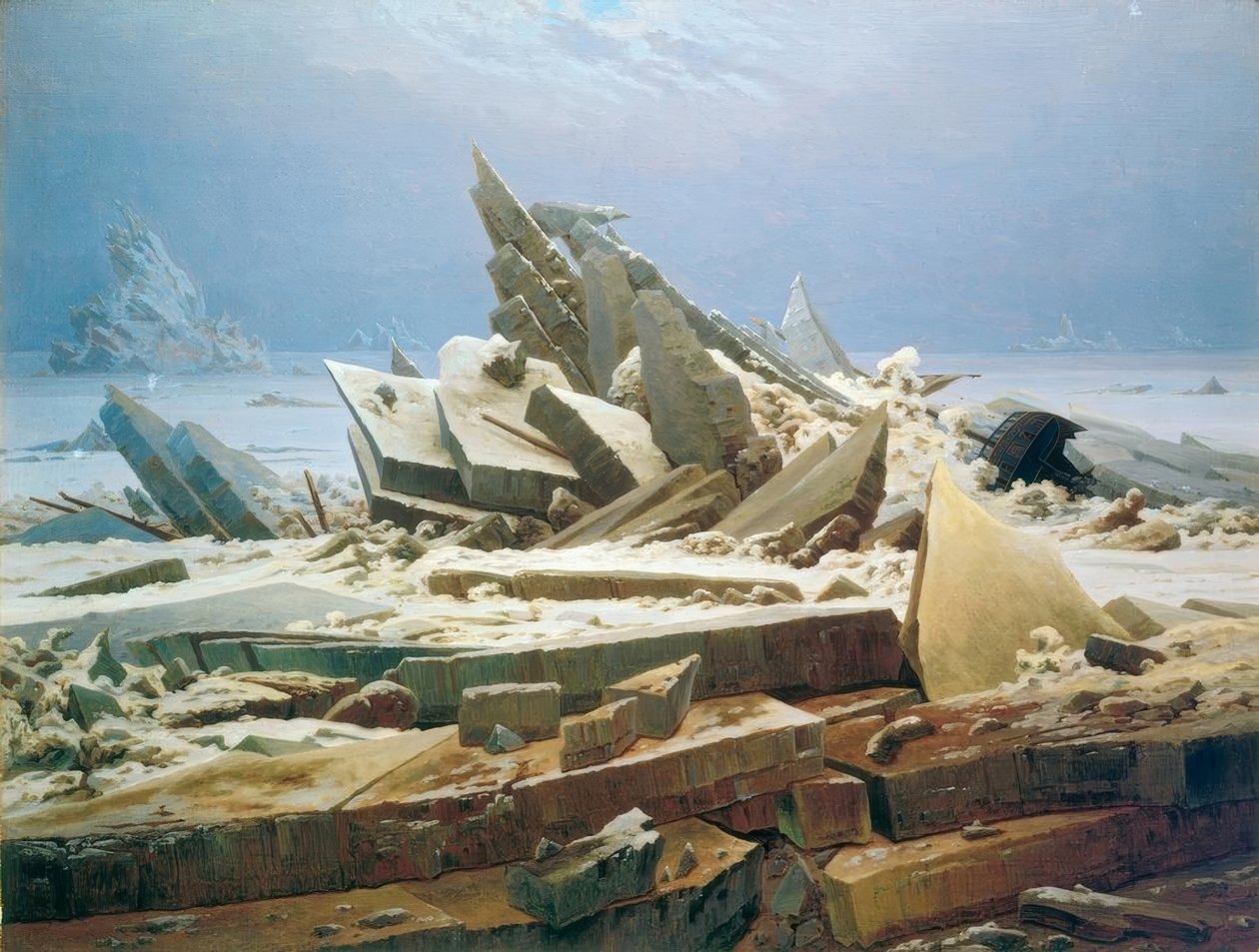 A Jeges-tenger alkotó: Caspar David Friedrich