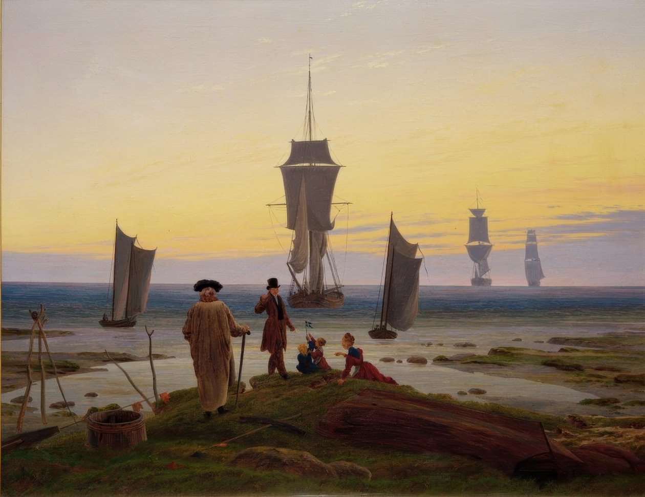 Az élet szakaszai alkotó: Caspar David Friedrich