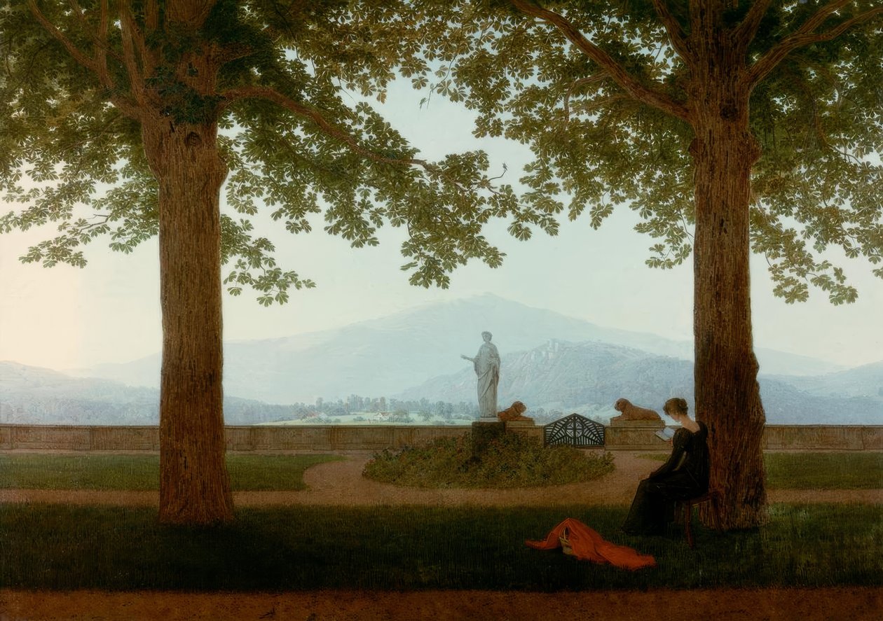 Kert és terasz alkotó: Caspar David Friedrich