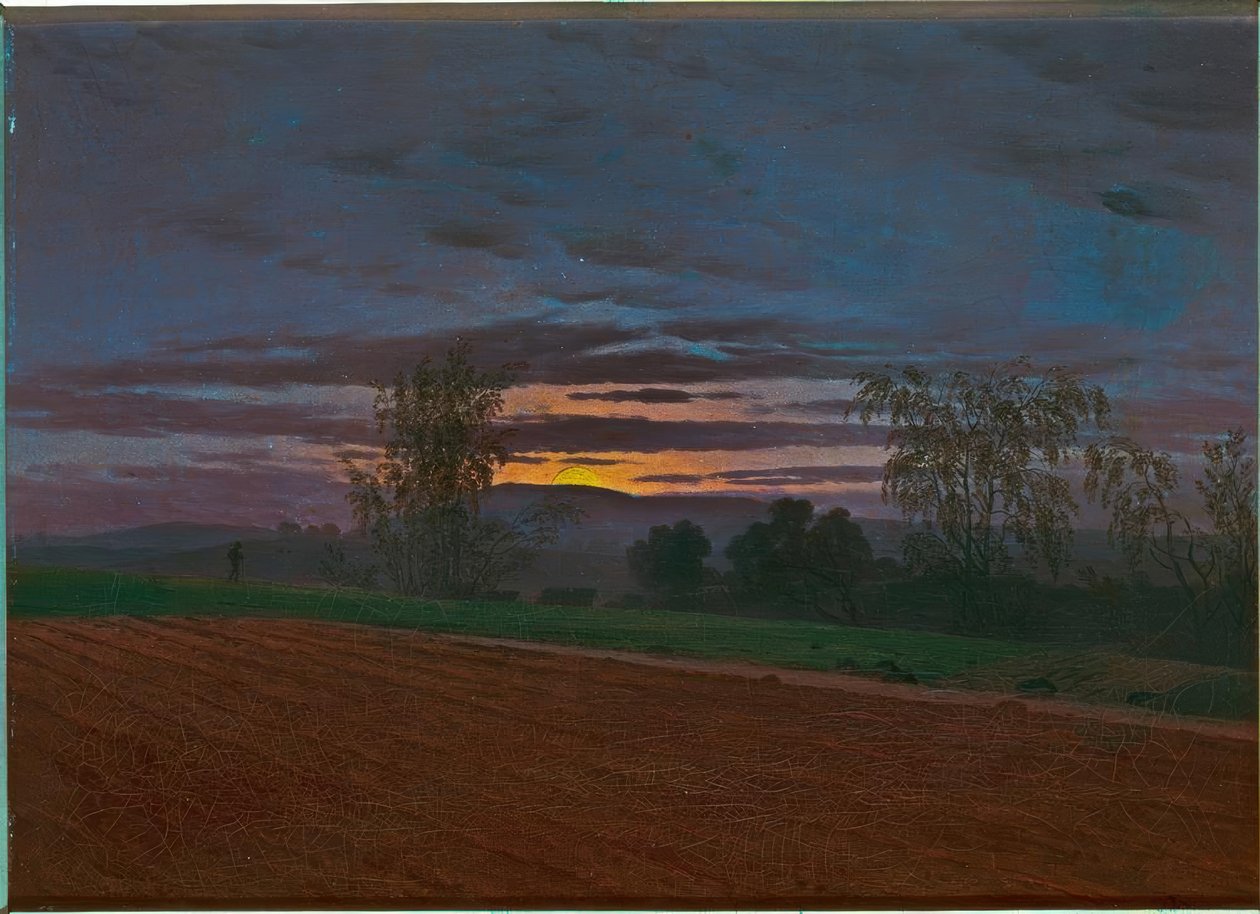Sturzacker alkotó: Caspar David Friedrich