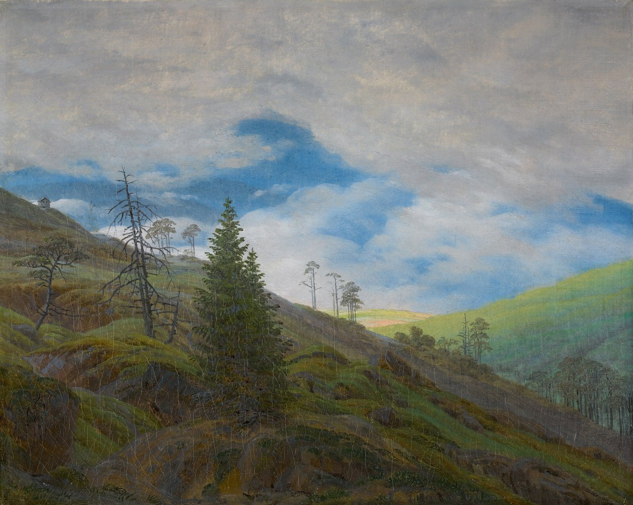 Napkitörés az Óriás-hegységben alkotó: Caspar David Friedrich