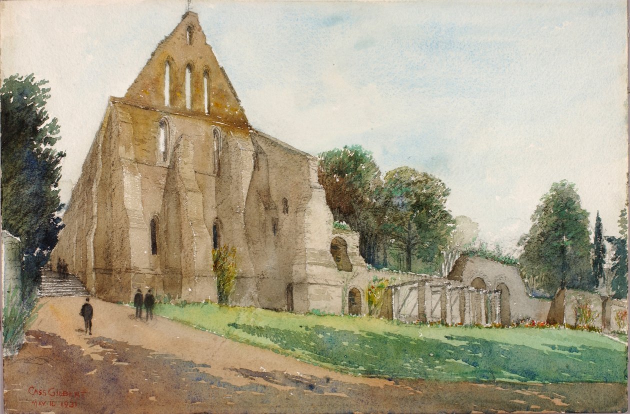 Battle Abbey, 1931. alkotó: Cass Gilbert