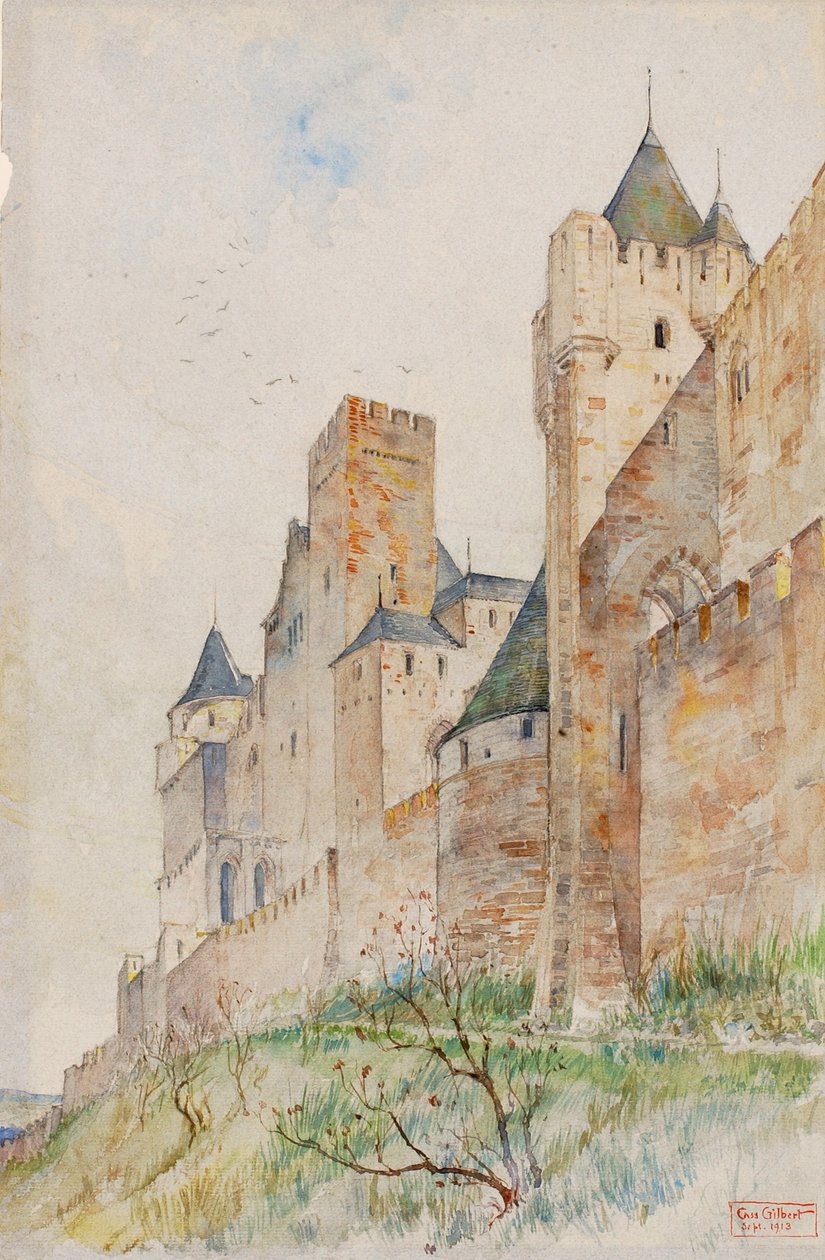 Carcassonne-i csataterek, Franciaország alkotó: Cass Gilbert