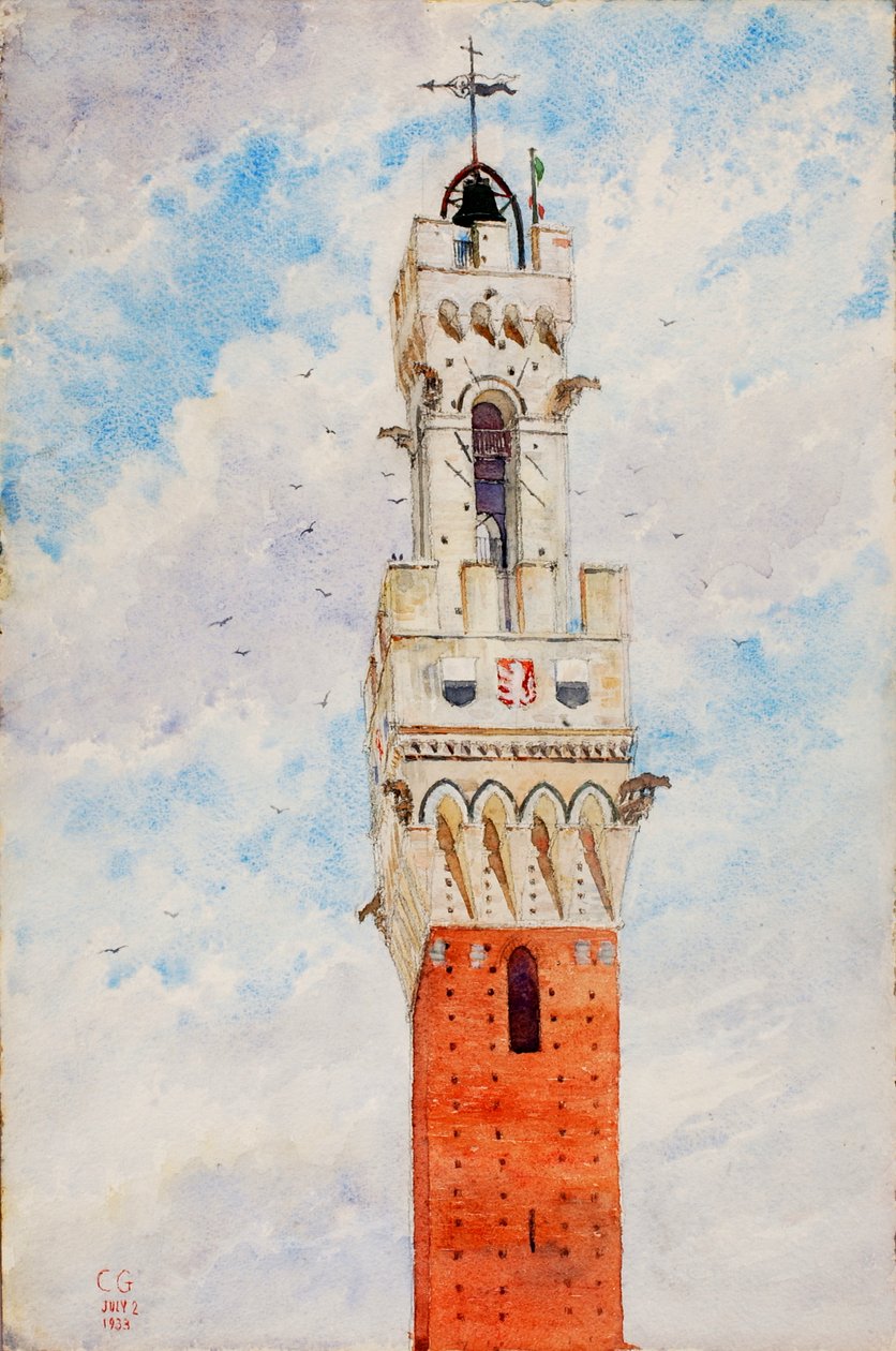 Harangtorony, Olaszország, 1933. alkotó: Cass Gilbert