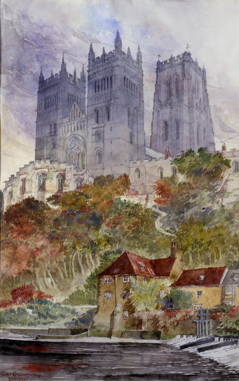 Durham katedrális, Anglia alkotó: Cass Gilbert