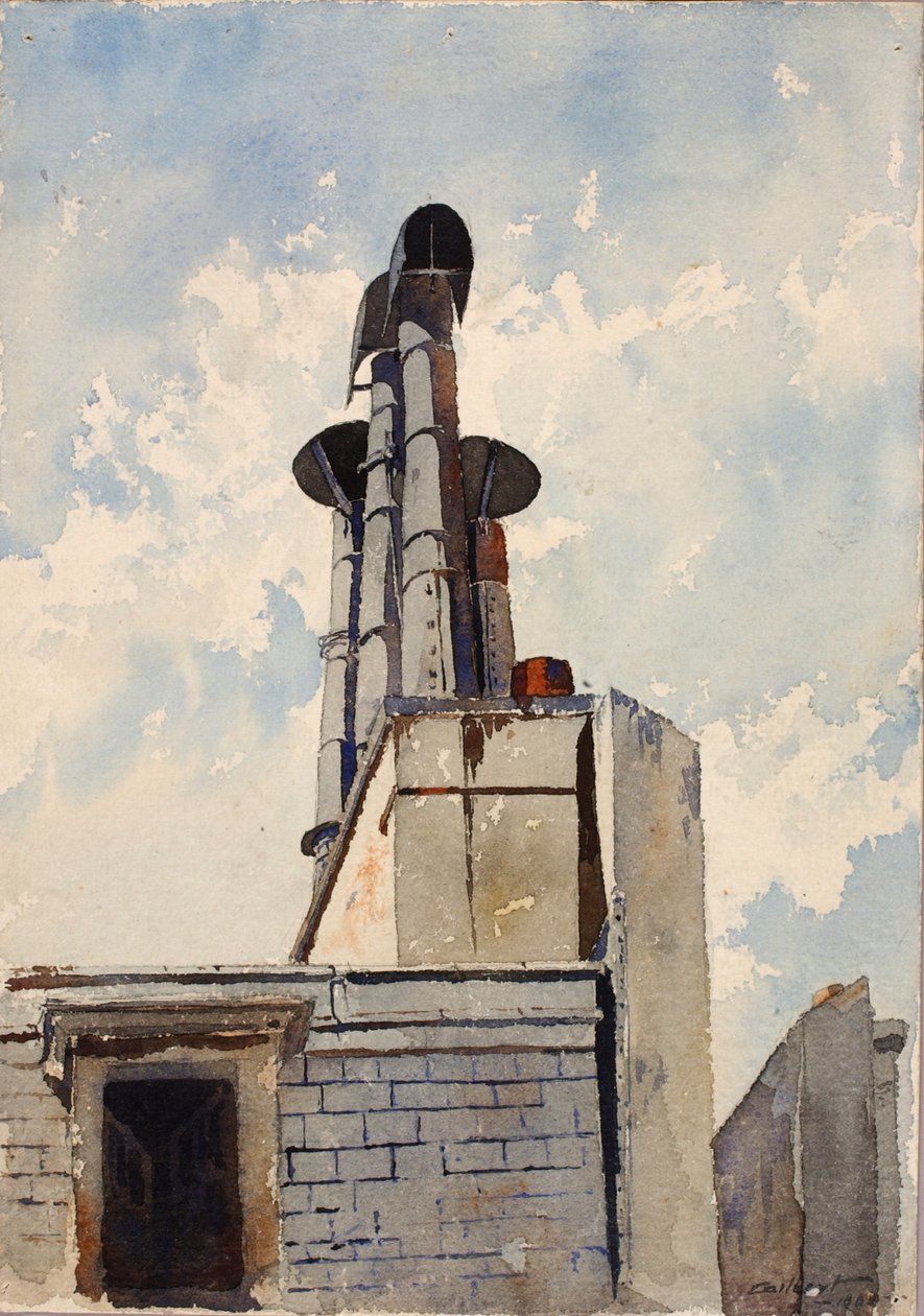 Latin negyed, Párizs, 1880. alkotó: Cass Gilbert