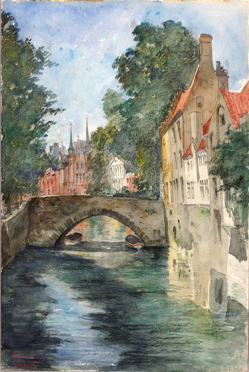 A csatornán, Brugge alkotó: Cass Gilbert