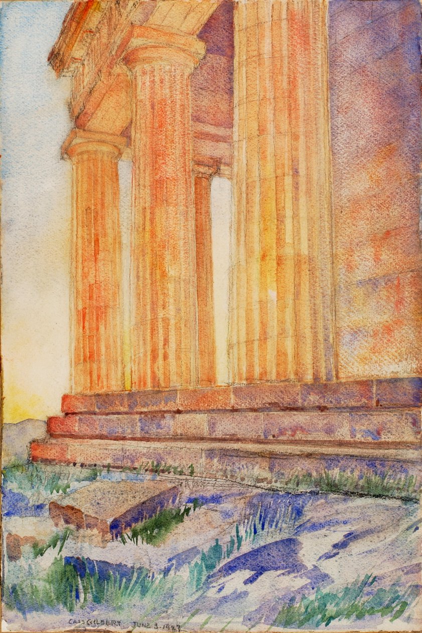 Templom, 1927. alkotó: Cass Gilbert