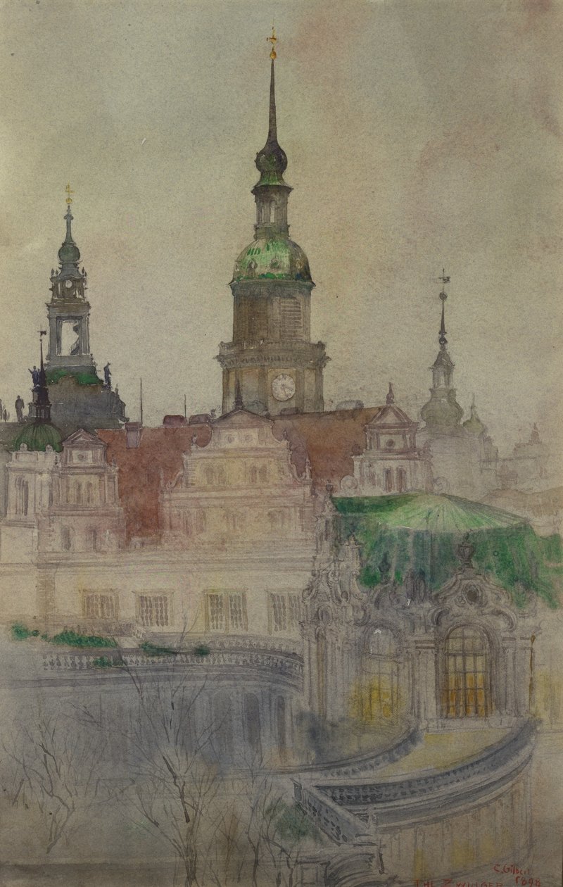 A Zwinger-tornyok, Drezda alkotó: Cass Gilbert