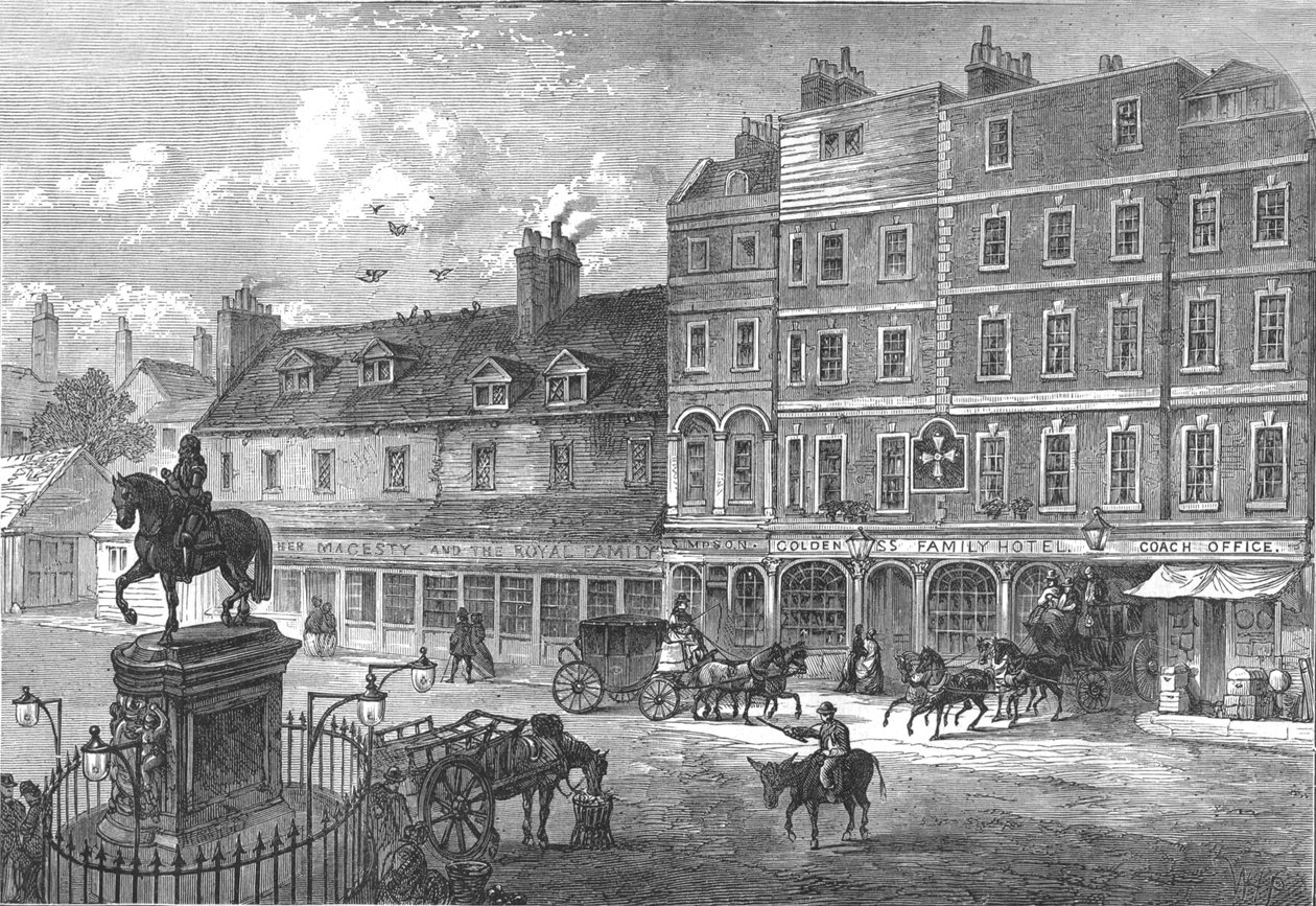 Charing Cross, 1750 1897 alkotó: Cassell and Co