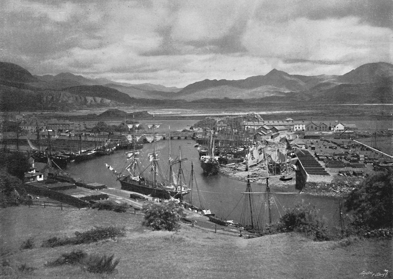 Portmadoc, c1896 alkotó: Catherall and Pritchard