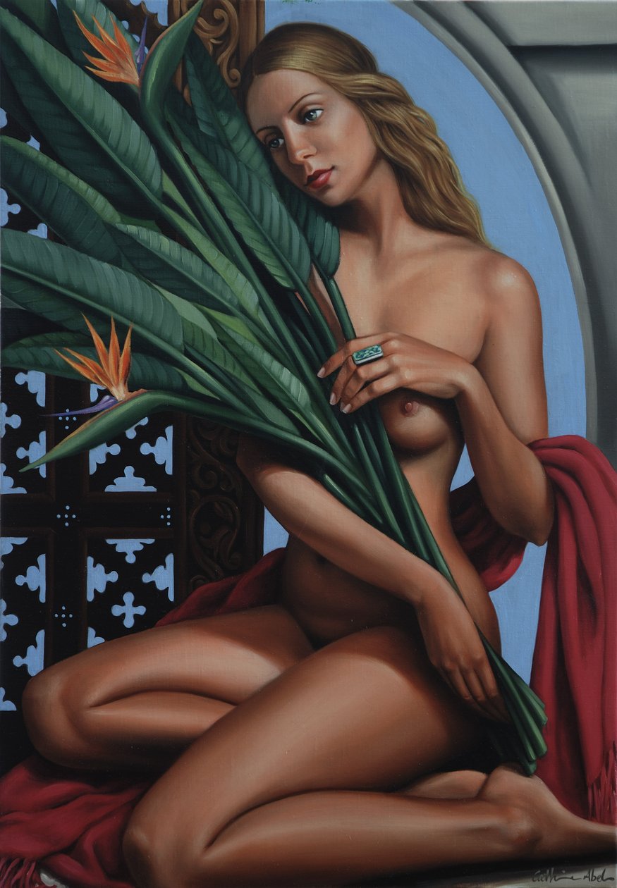 Paradicsommadár (olaj, vászon) alkotó: Catherine Abel