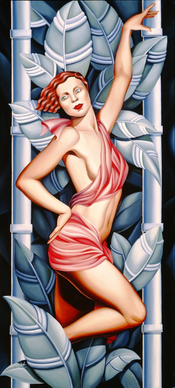 Az erdőben alkotó: Catherine Abel