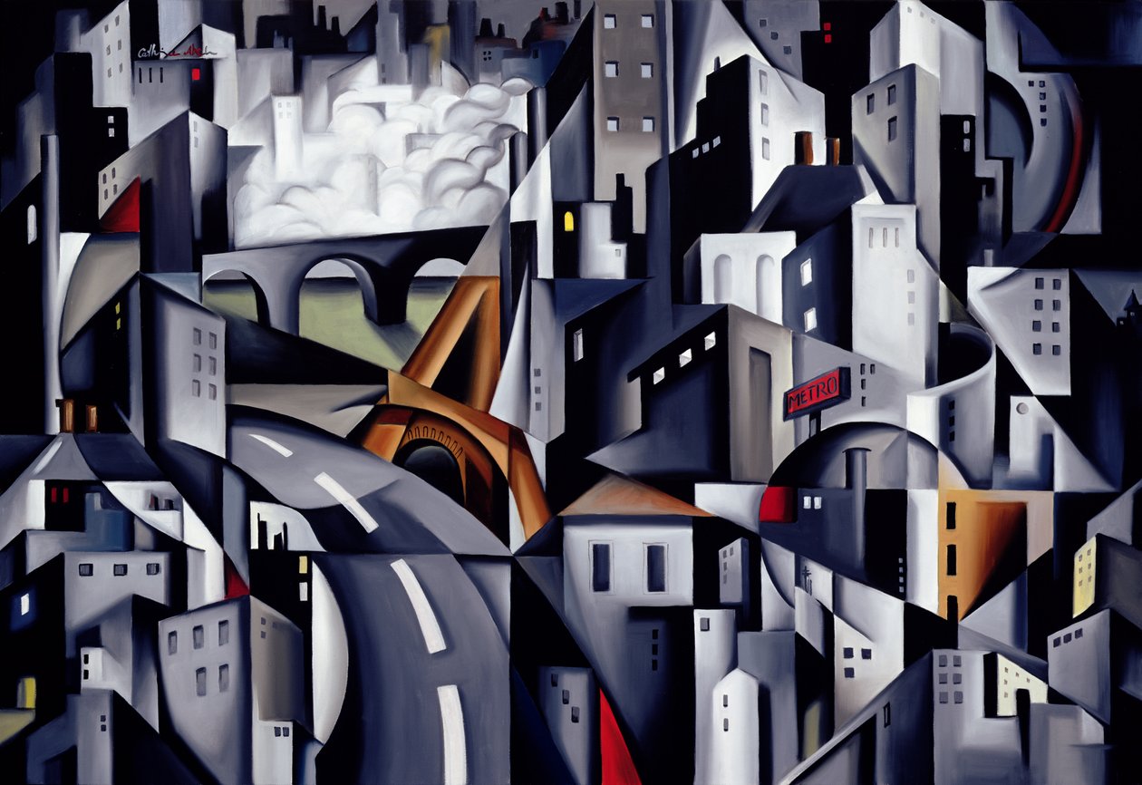 A bal part alkotó: Catherine Abel