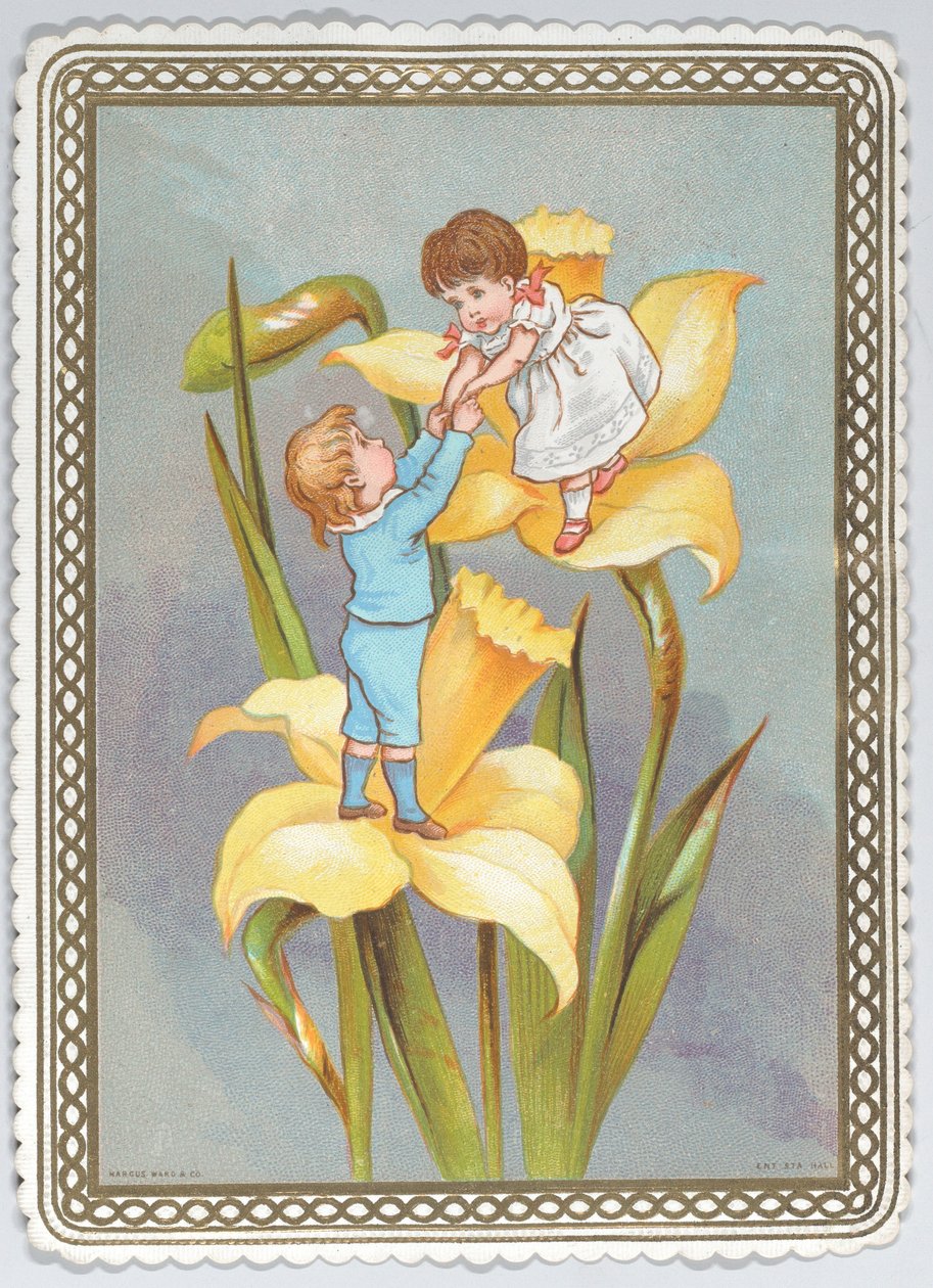 Valentin, 1875-1880. alkotó: Catherine Greenaway
