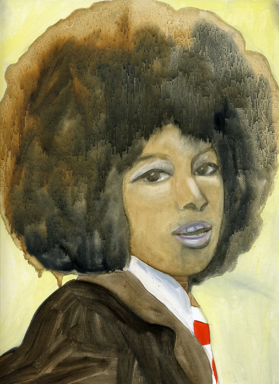 Marsha Hunt, 2007 (olaj, vászon, papír) alkotó: Cathy Lomax