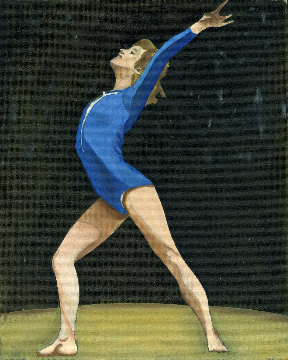 Olga, 2003 (olaj, vászon) alkotó: Cathy Lomax