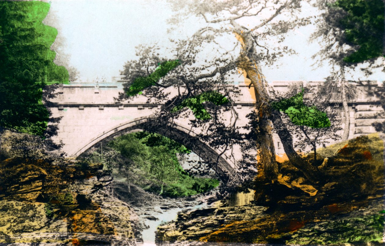 The Linn of Dee, Braemar, Aberdeenshire, 1926. alkotó: Cavenders Ltd