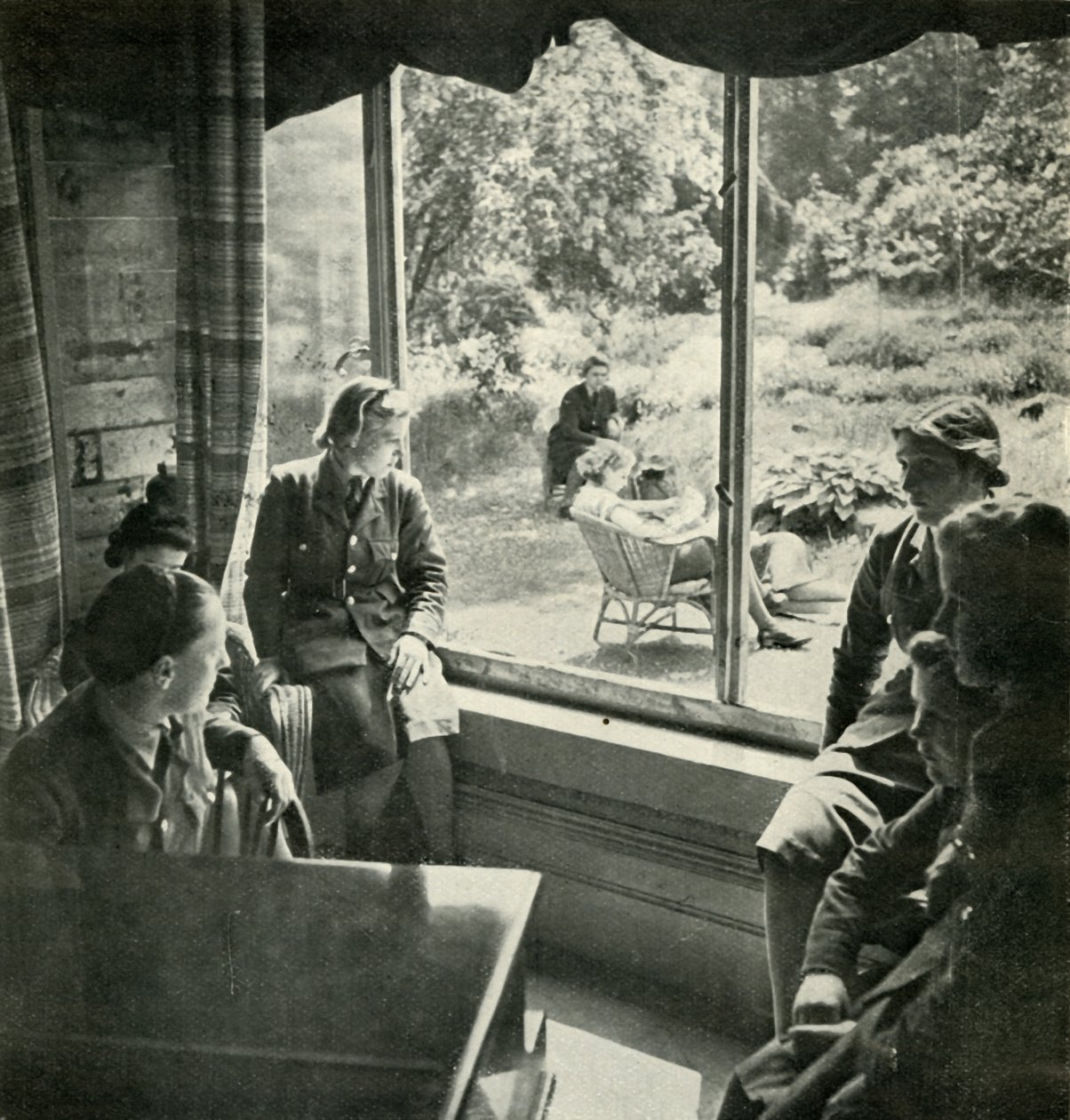 Nyári nap, 1943. alkotó: Cecil Beaton