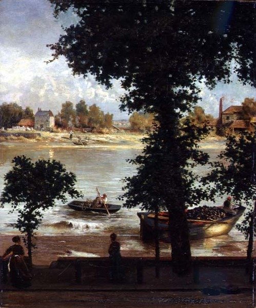 Chelsea Embankment alkotó: Cecil Gordon Lawson