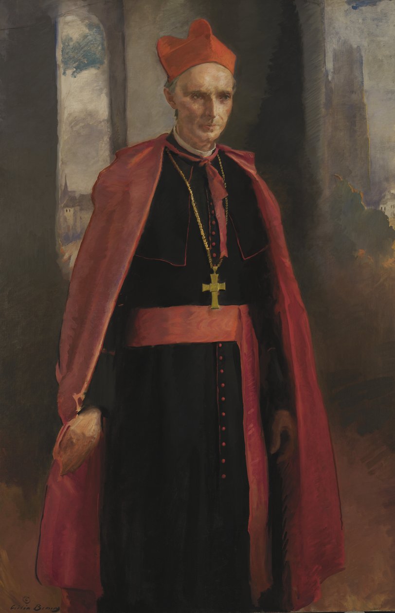 Mercier bíboros, 1919. alkotó: Cecilia Beaux