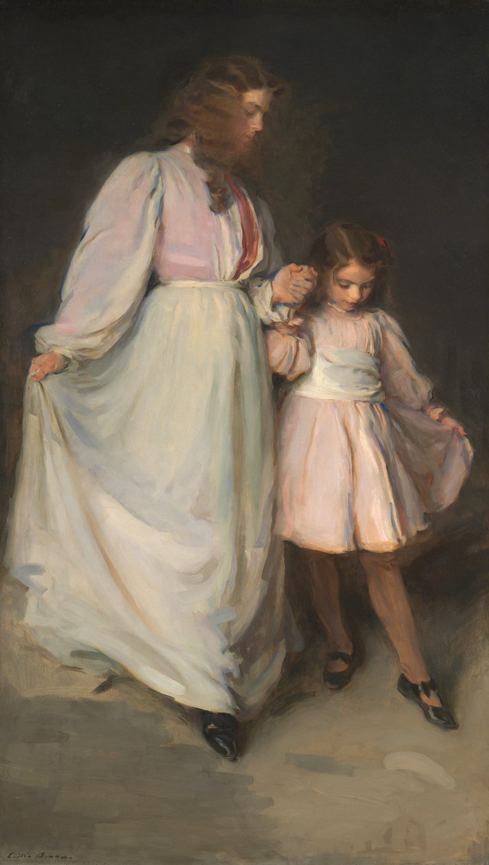 Dorothea és Francesca, 1898. alkotó: Cecilia Beaux