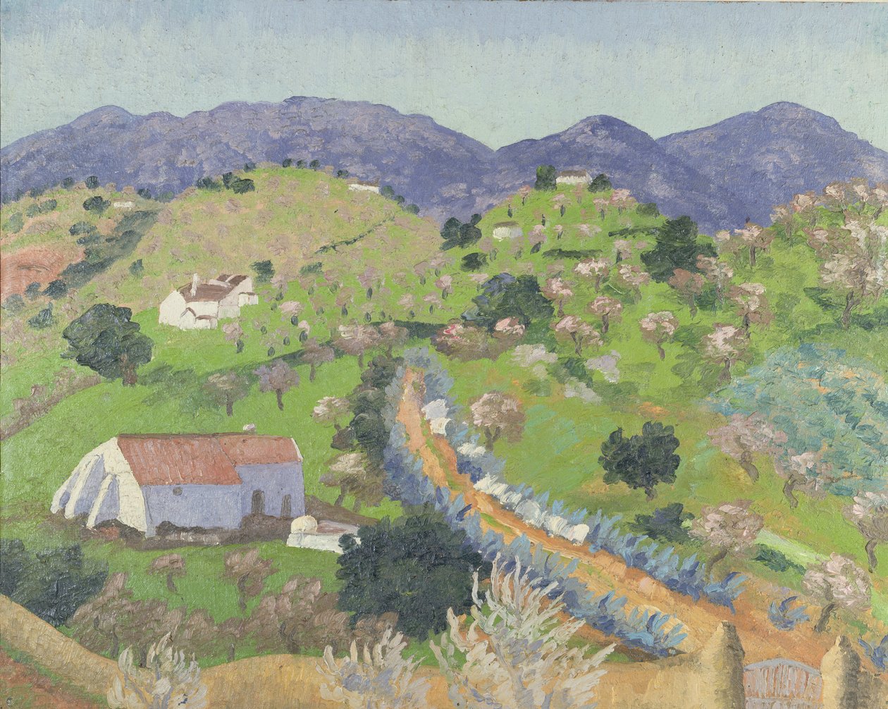 Táj Lago közelében, Algarve, Portugália alkotó: Cedric Morris