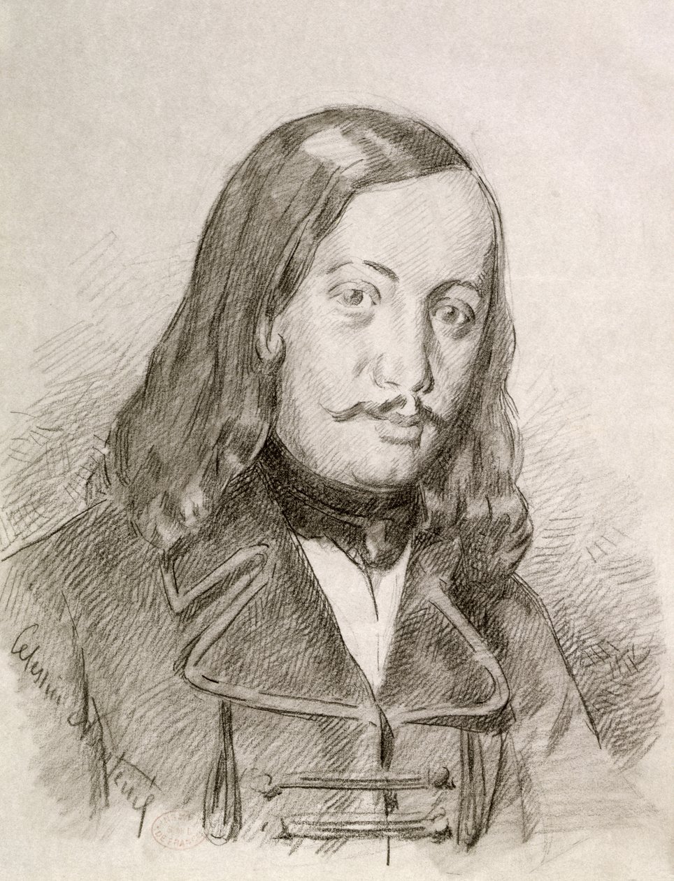 Theophile Gautier (1811-72) alkotó: Celestin Francois Nanteuil