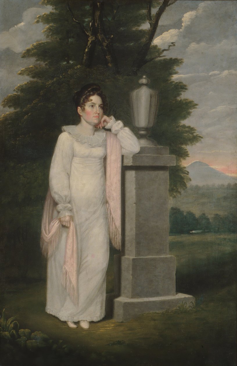 Mrs. Cephas Thompson Olivia Leonard, kb. 1810-20. alkotó: Cephas Thompson
