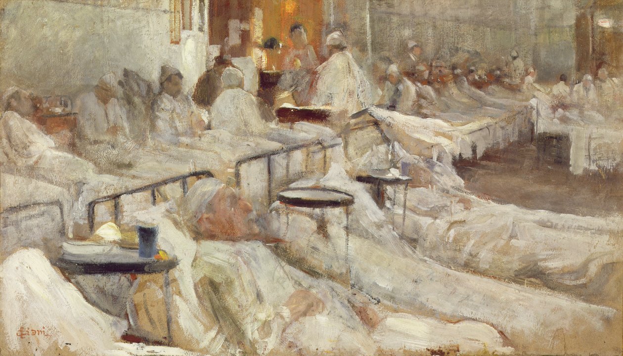 A Kórház osztálya alkotó: Cesare Ciani