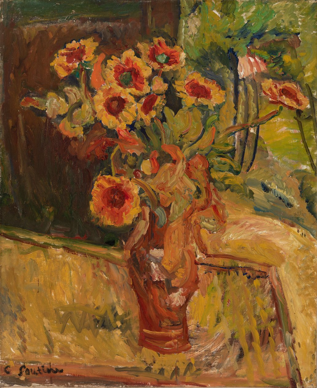 Csokor virág alkotó: Chaim Soutine