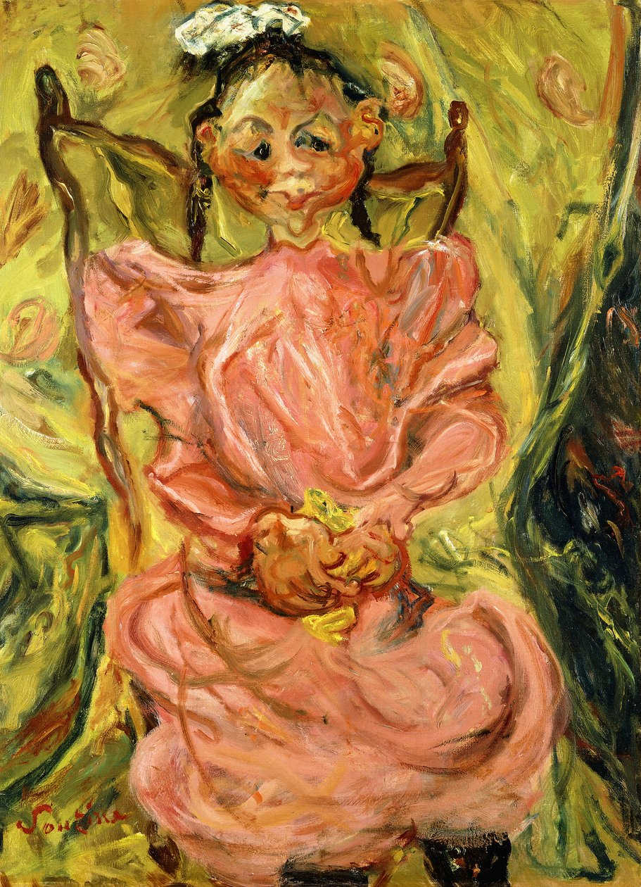 Lány rózsaszínben, 1925 alkotó: Chaim Soutine