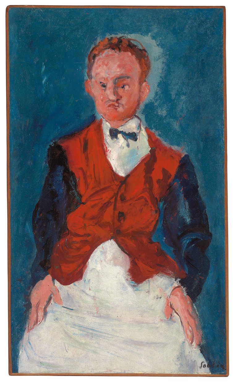 Hotel Boy, 1927 körül alkotó: Chaim Soutine