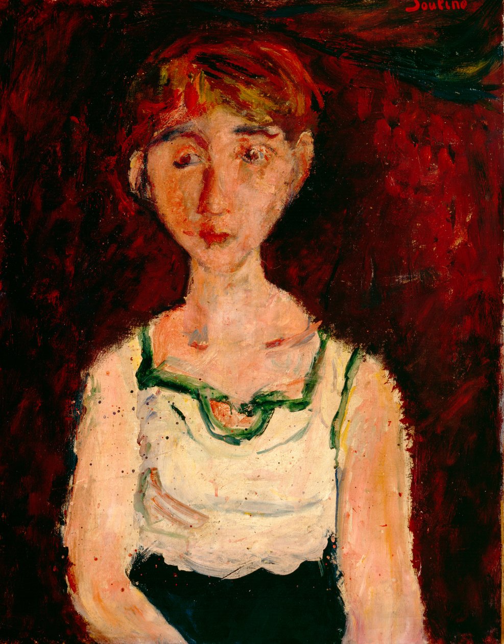 Kislány (olaj, vászon) alkotó: Chaim Soutine