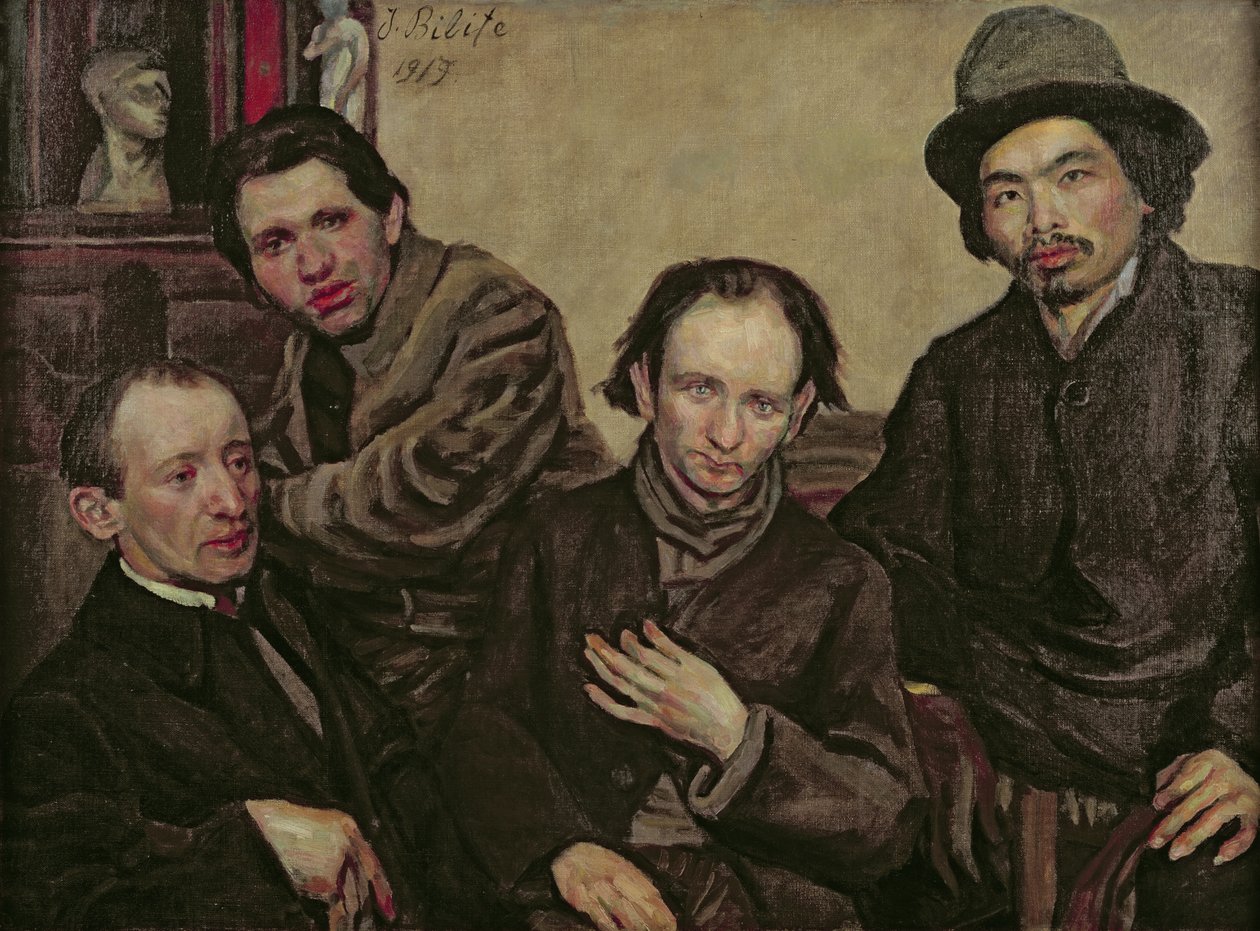 A festők találkozója alkotó: Chaim Soutine
