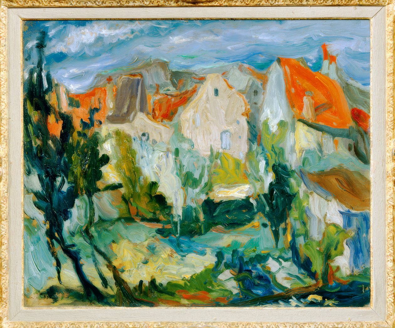 Táj Cagnesben alkotó: Chaim Soutine