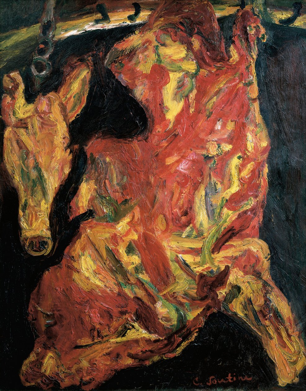 A marhahús oldala és a borjúfej alkotó: Chaim Soutine
