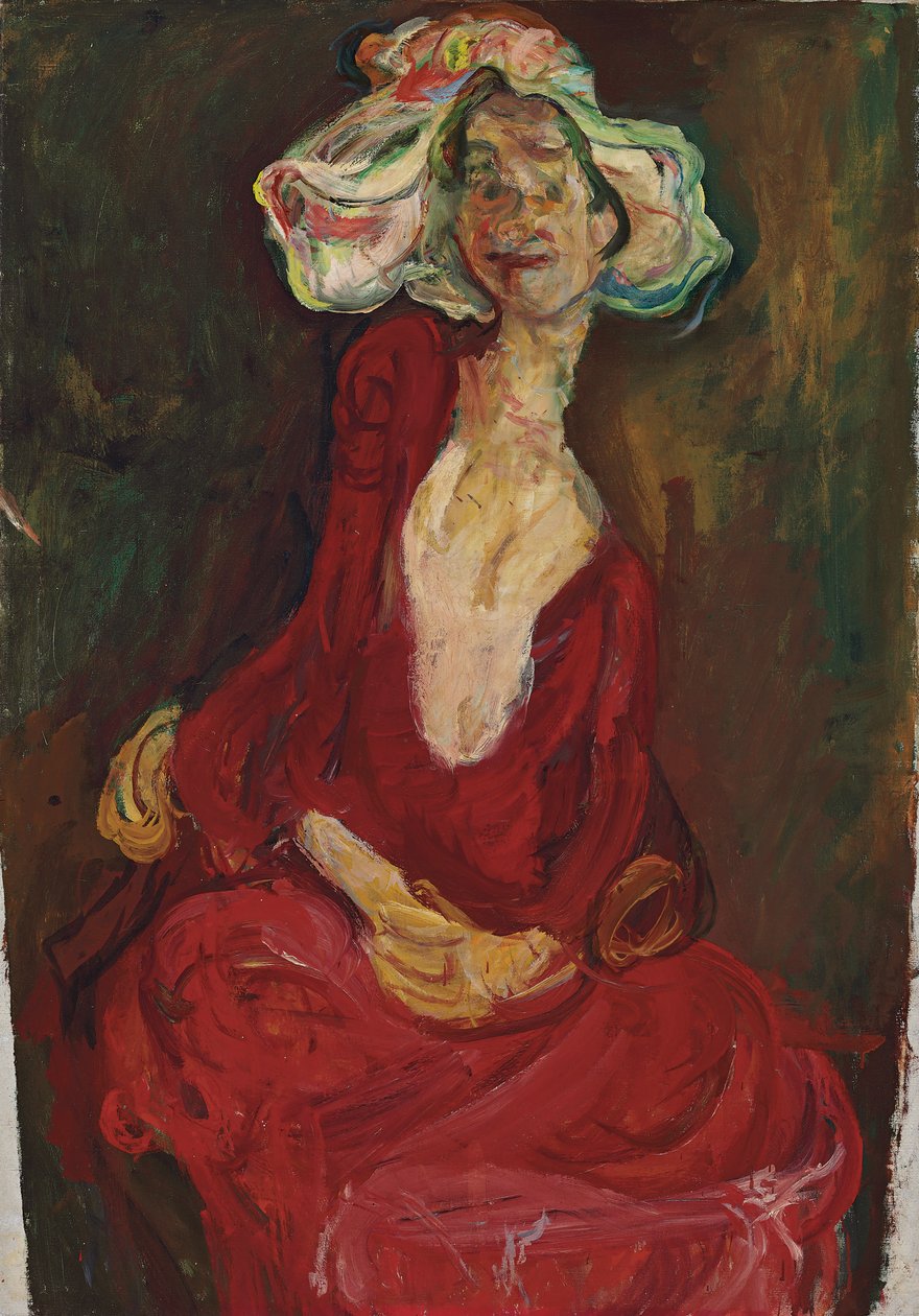A nagy kalap; A nagy kalap, 1923-1924 alkotó: Chaim Soutine